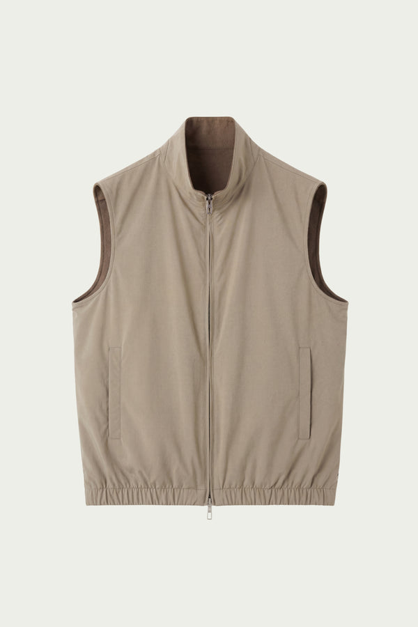 Reversible Bodywarmer Taupe