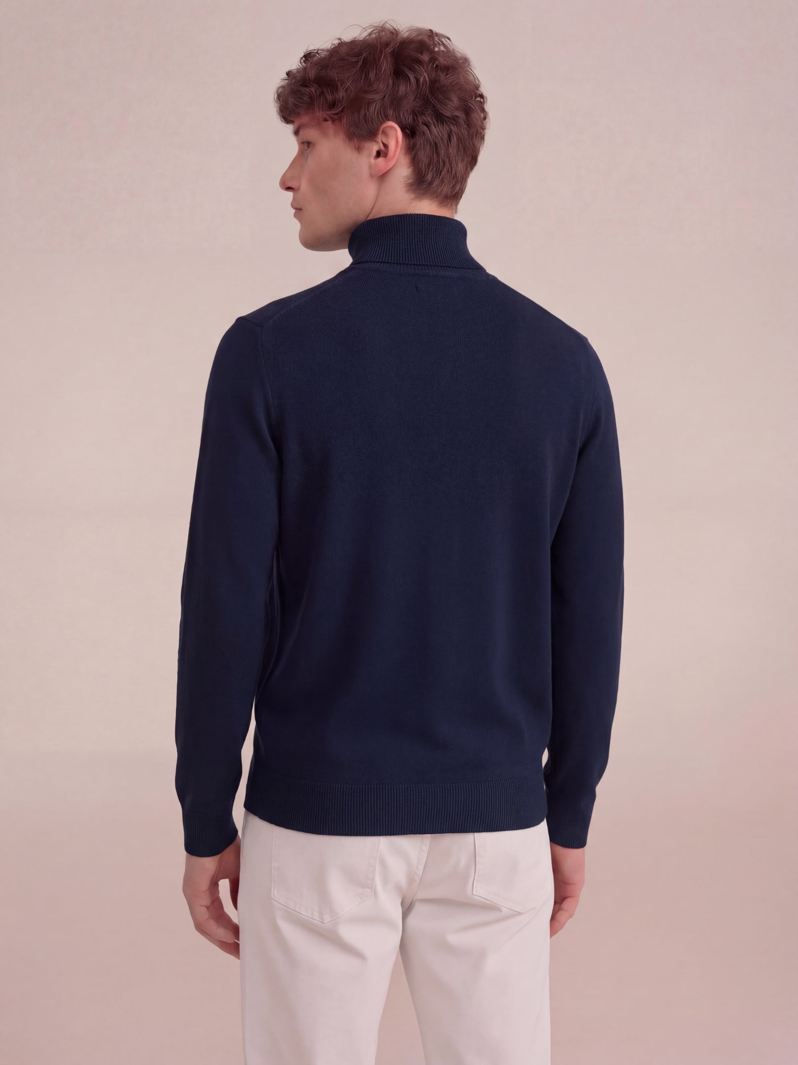 Eterna Cashmere Rollneck Navy Blue