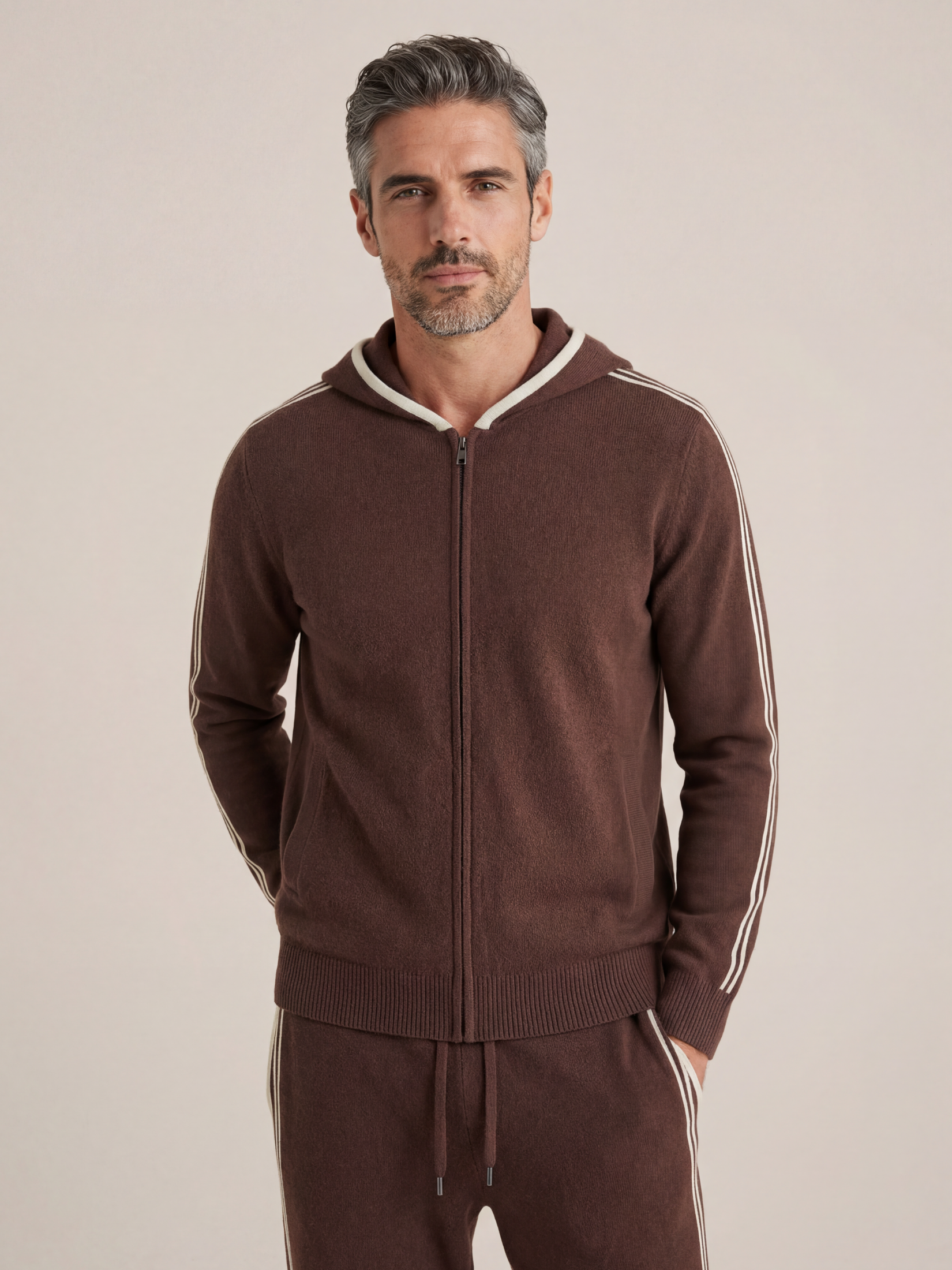 Ziamore Cashmere Tracksuit Brown