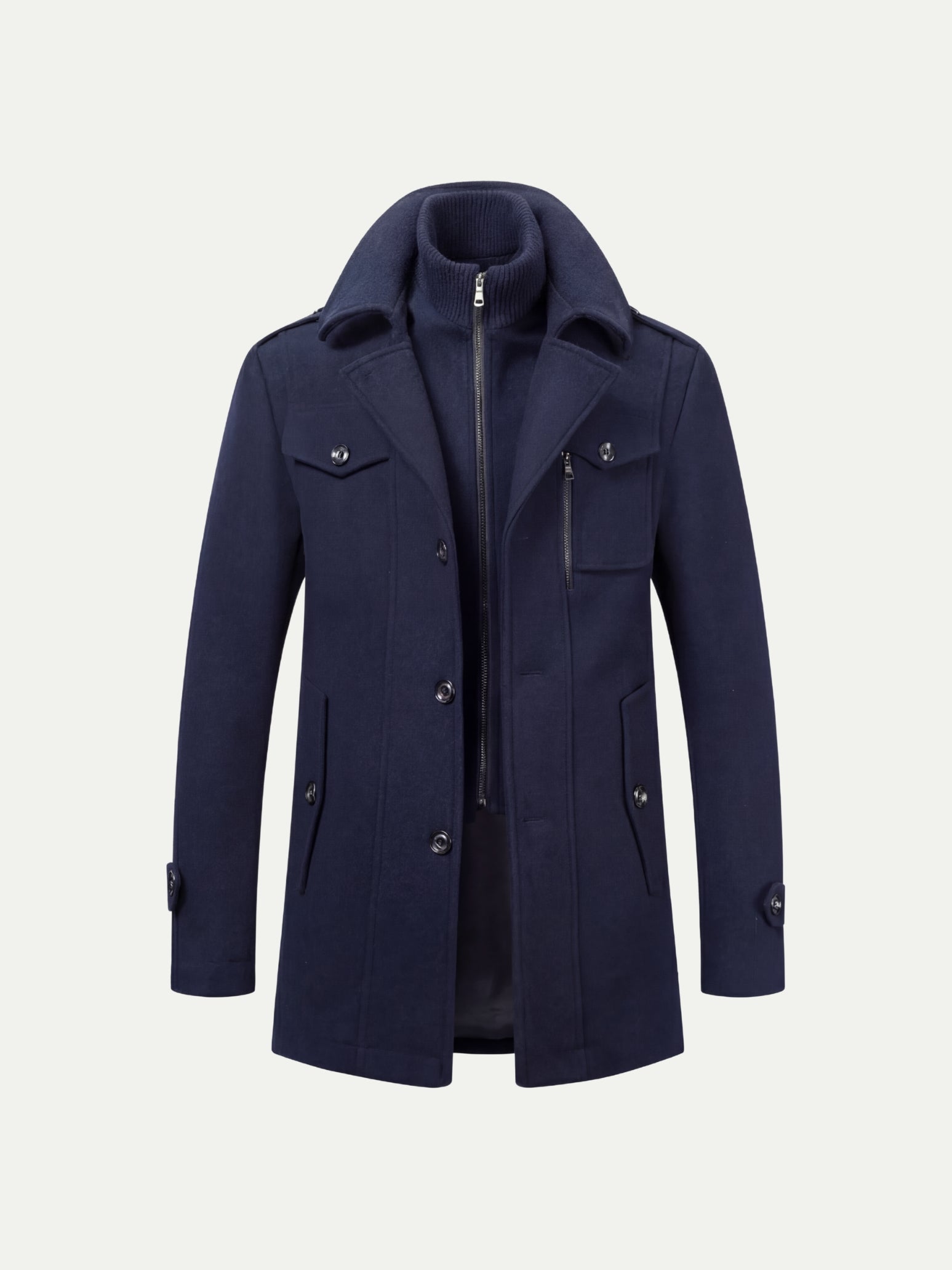 Argentario Travel Coat Navy