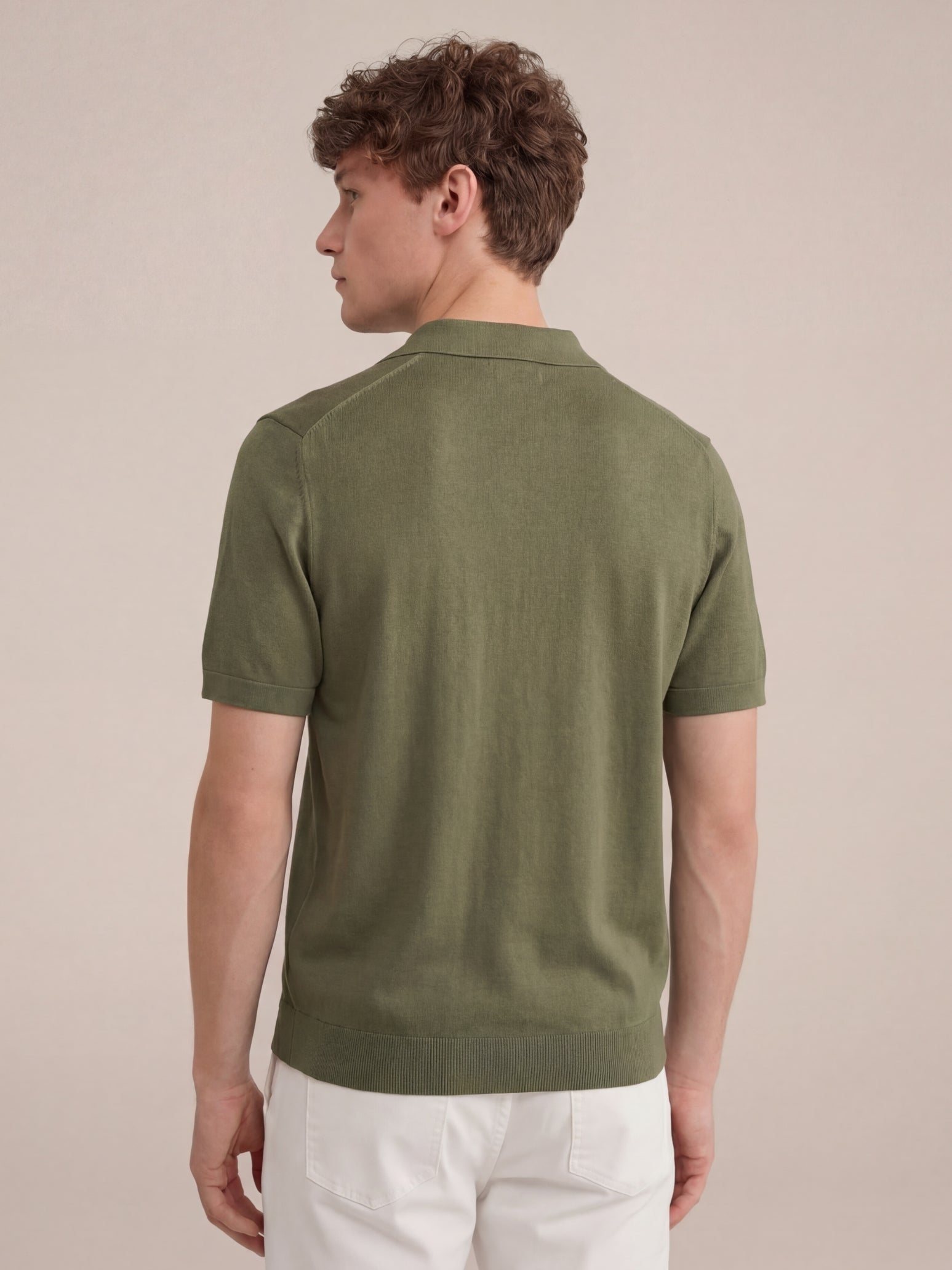 Brera Knit Polo Green