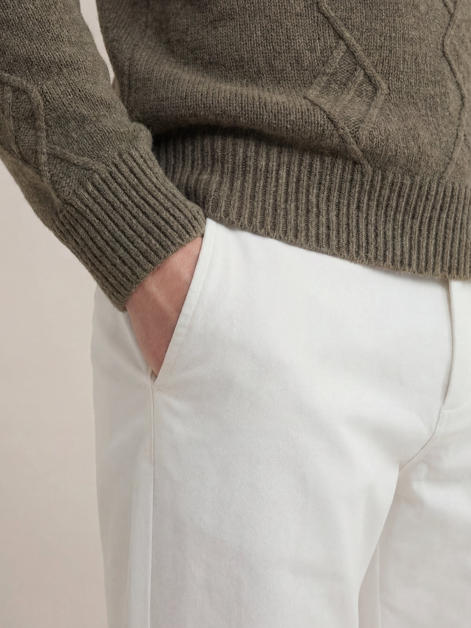 Belmonte Textured Knit Green