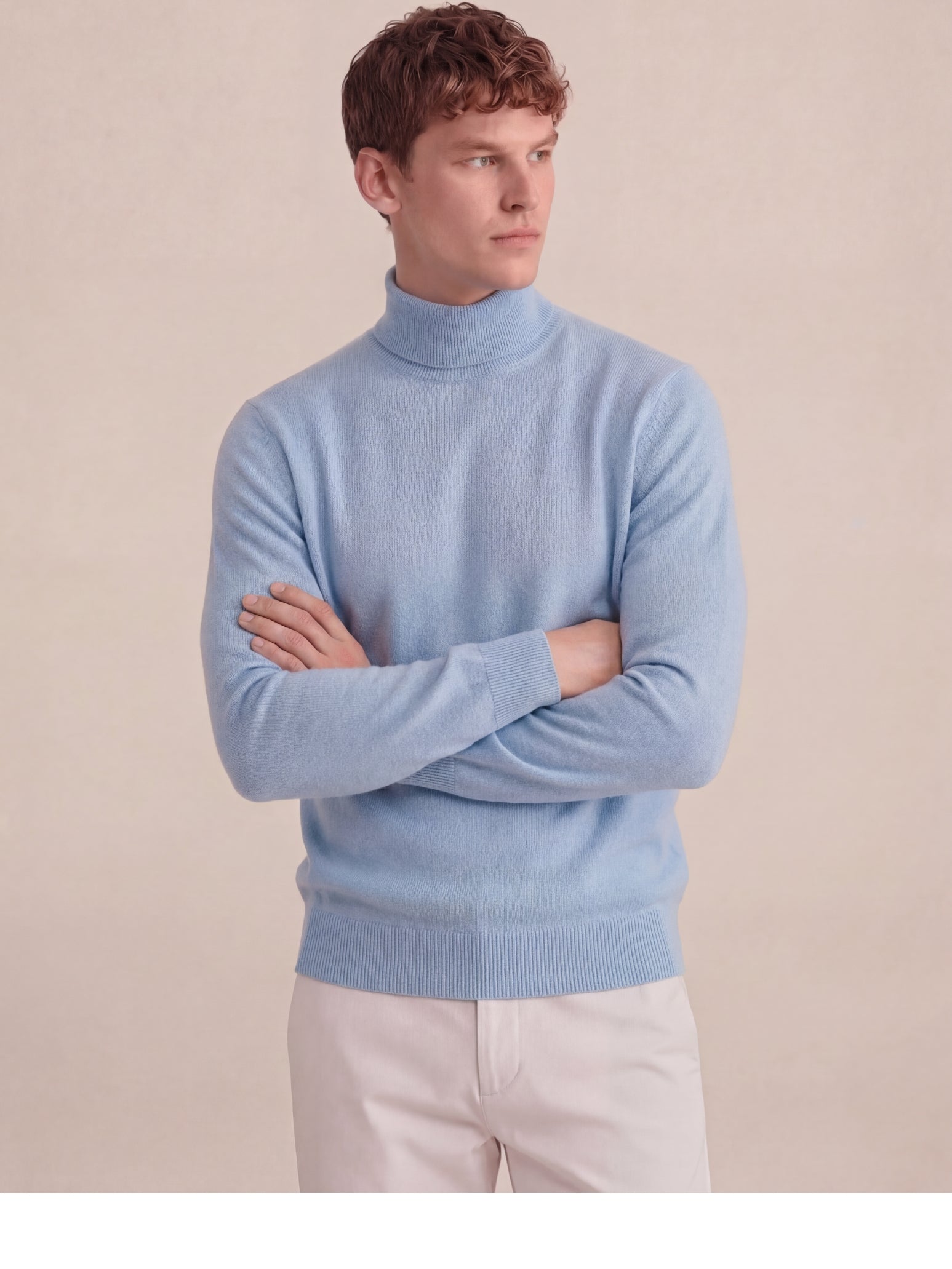 Eterna Cashmere Rollneck Baby Blue