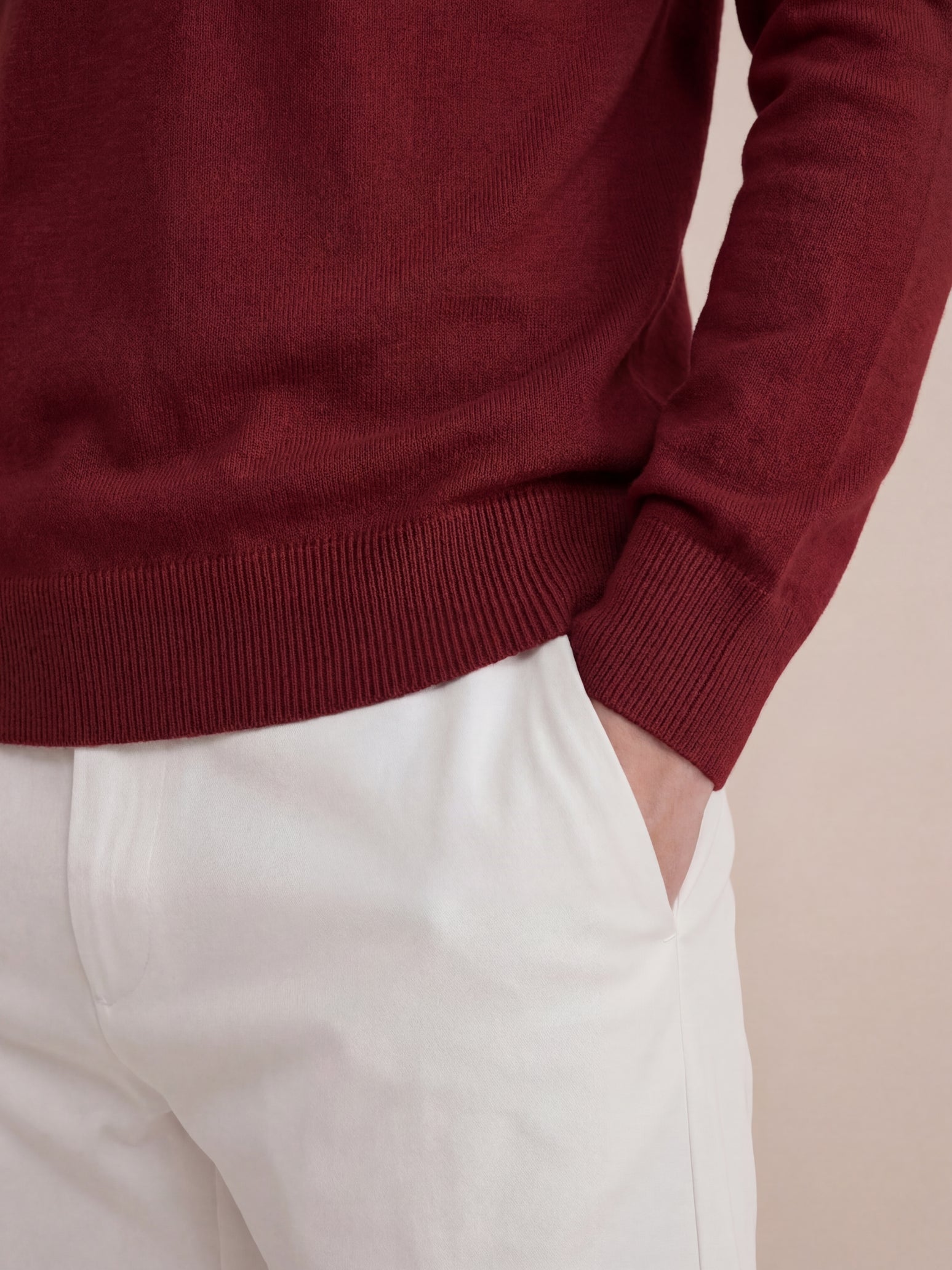 Eterna Cashmere Rollneck Bordeaux