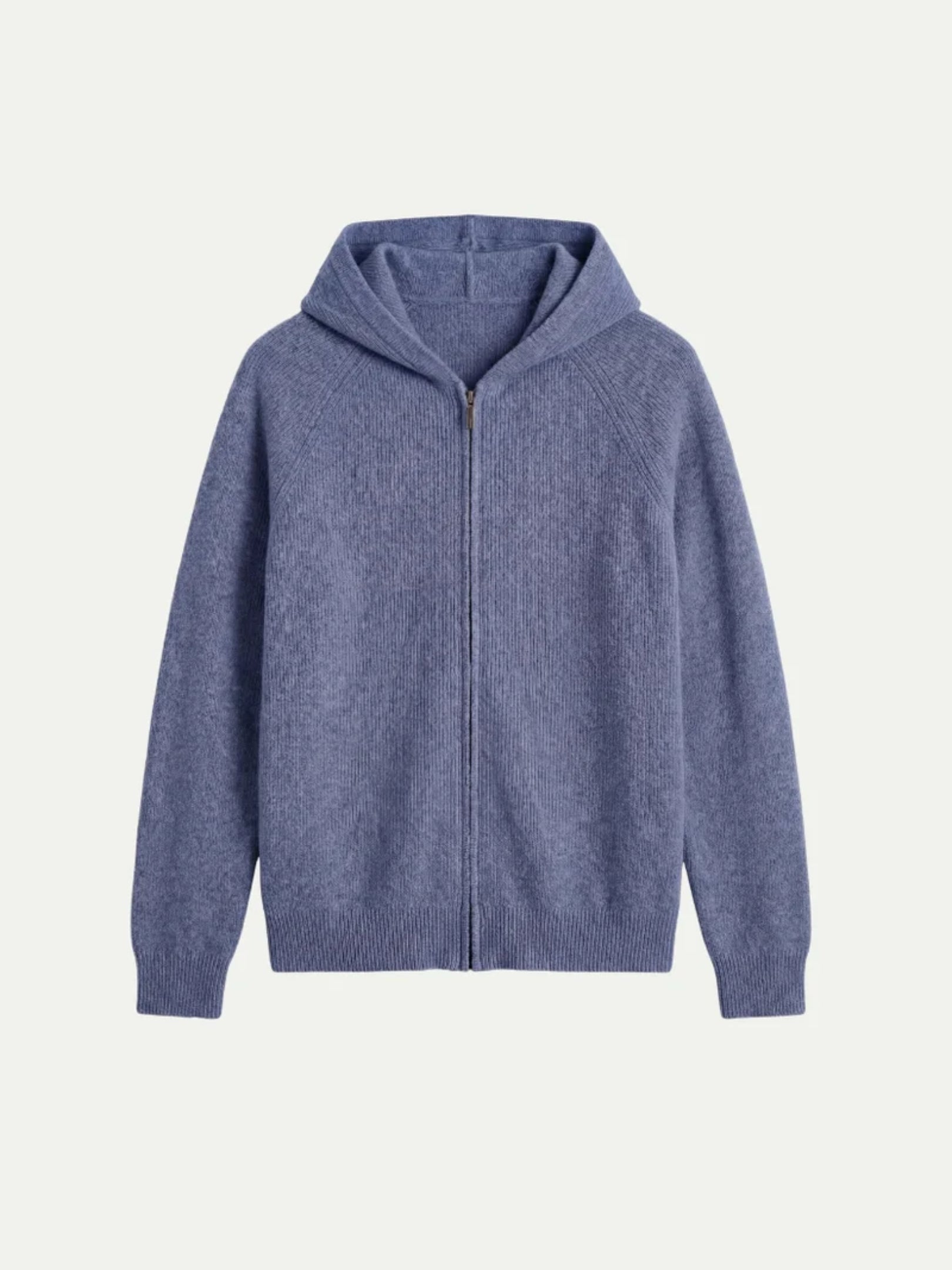 Cortina Knit Hoodie Blue