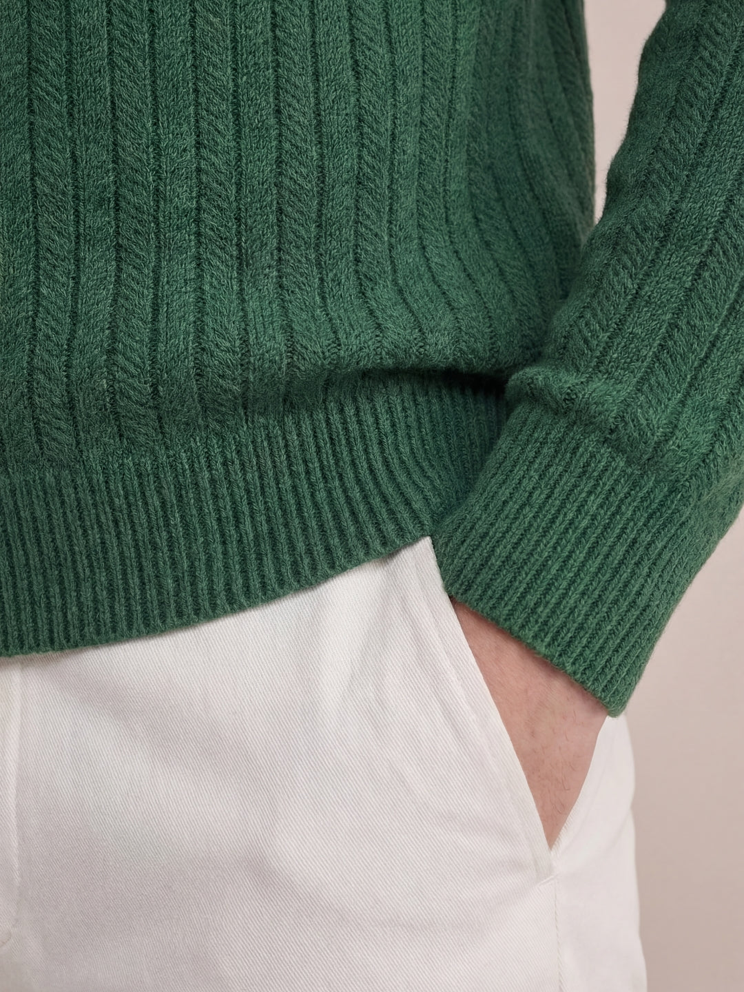 Milano Knit Polo Green