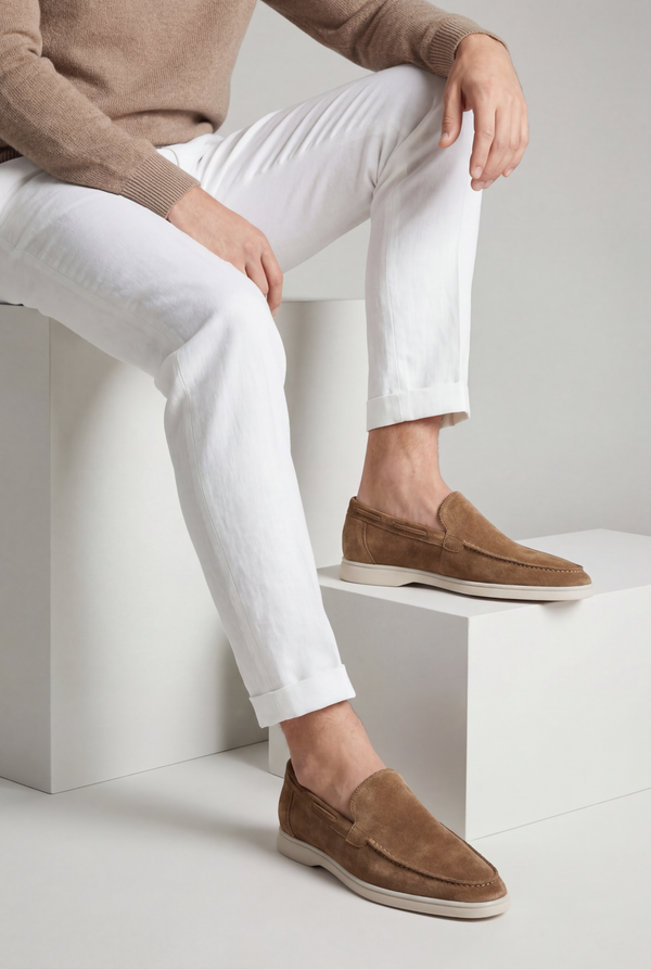 Amalfi Classic Suède Loafer Desert