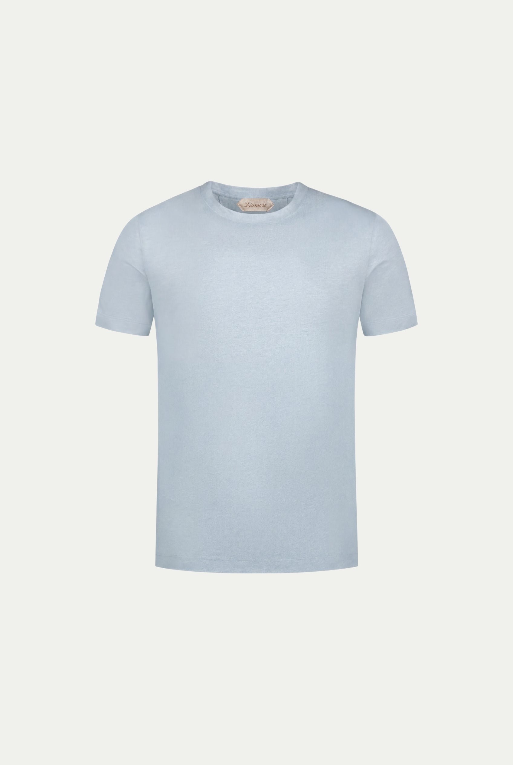 Amalfi Linen Tee Baby Blue