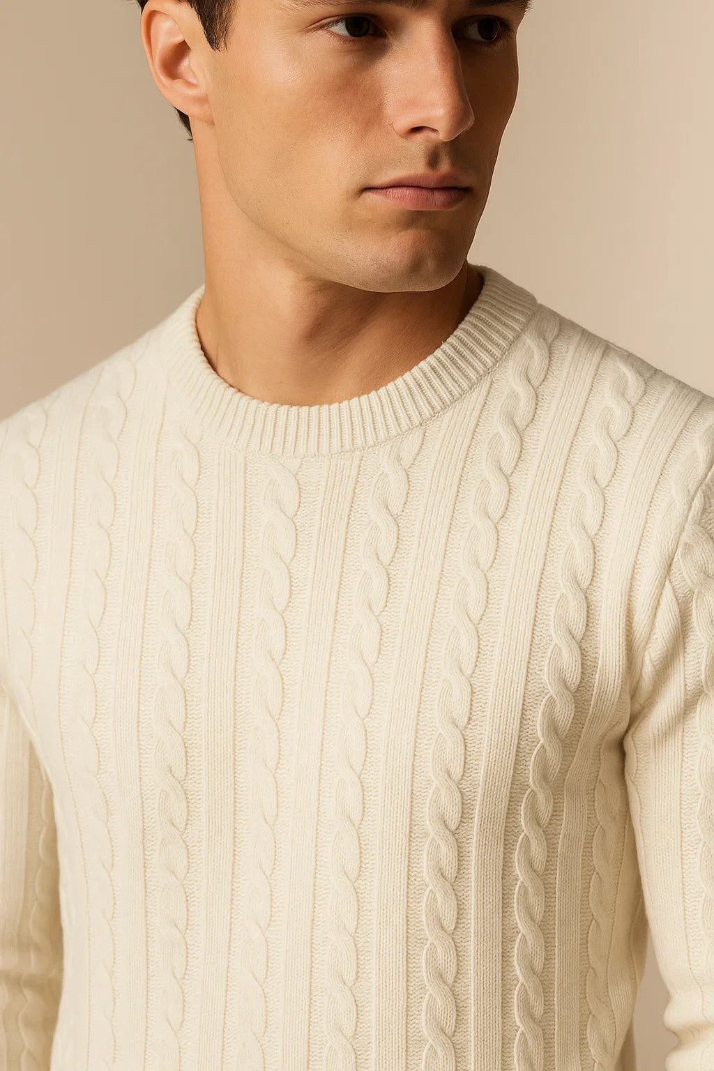 Como Cashmere Knit Beige 4