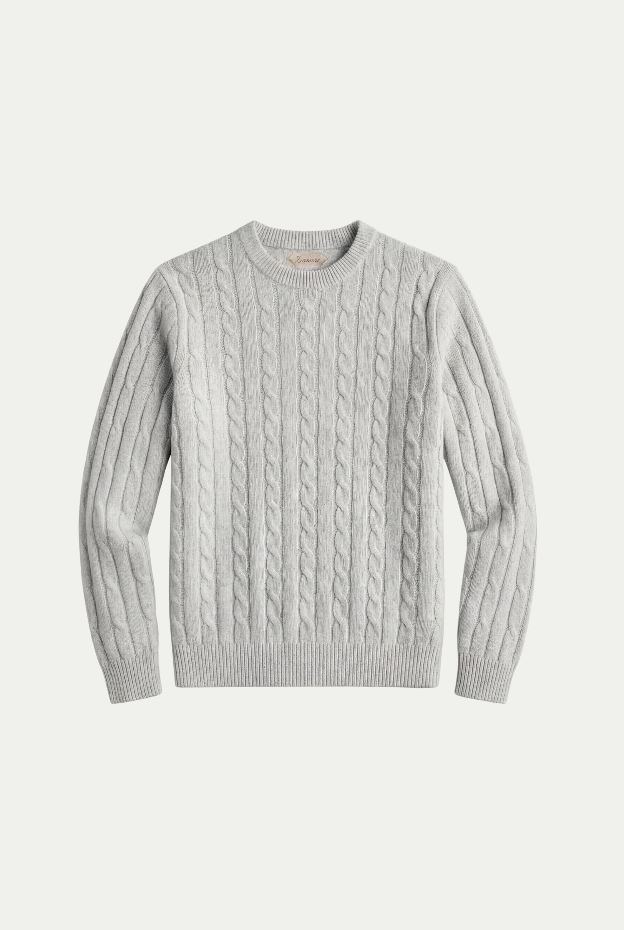 Como Cashmere Knit Light Grey