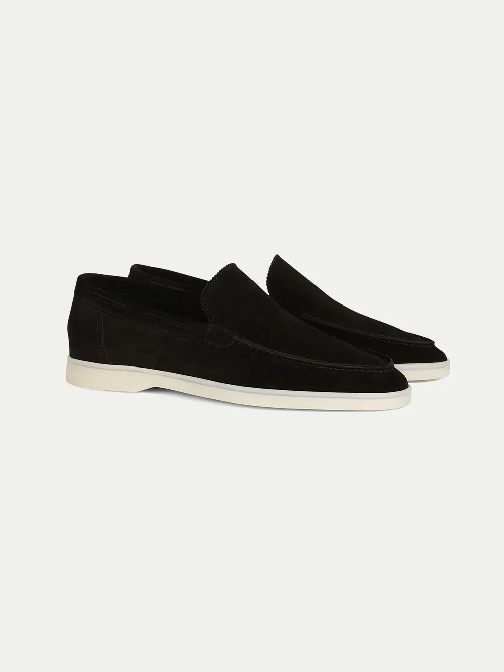Classic Suède Loafer Black