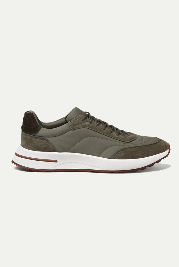 Portofino Sneaker Suede Olive