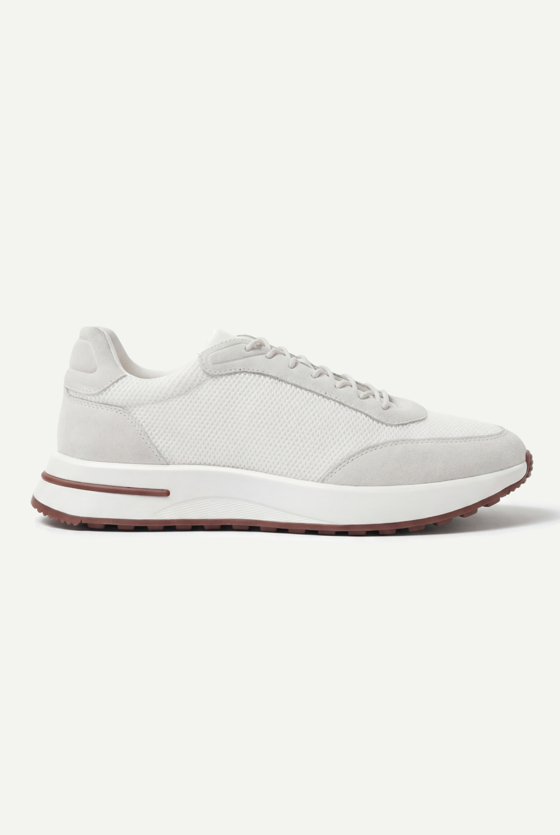 Portofino Trainer Suede White