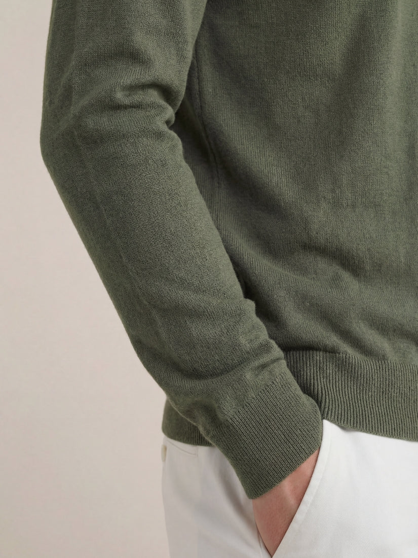Venturi Knit Polo Green