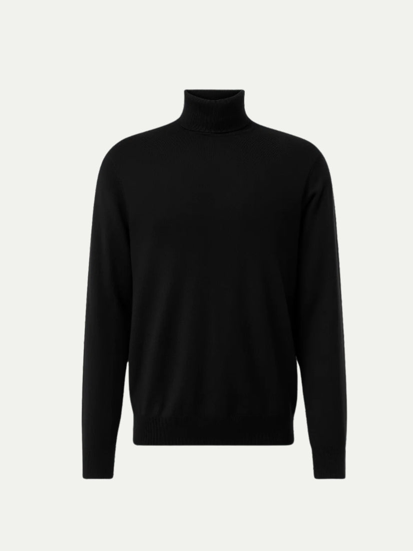 Eterna Cashmere Rollneck Black