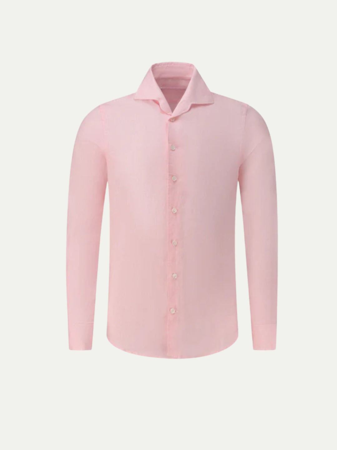 Linen Seaside Shirt Light Pink