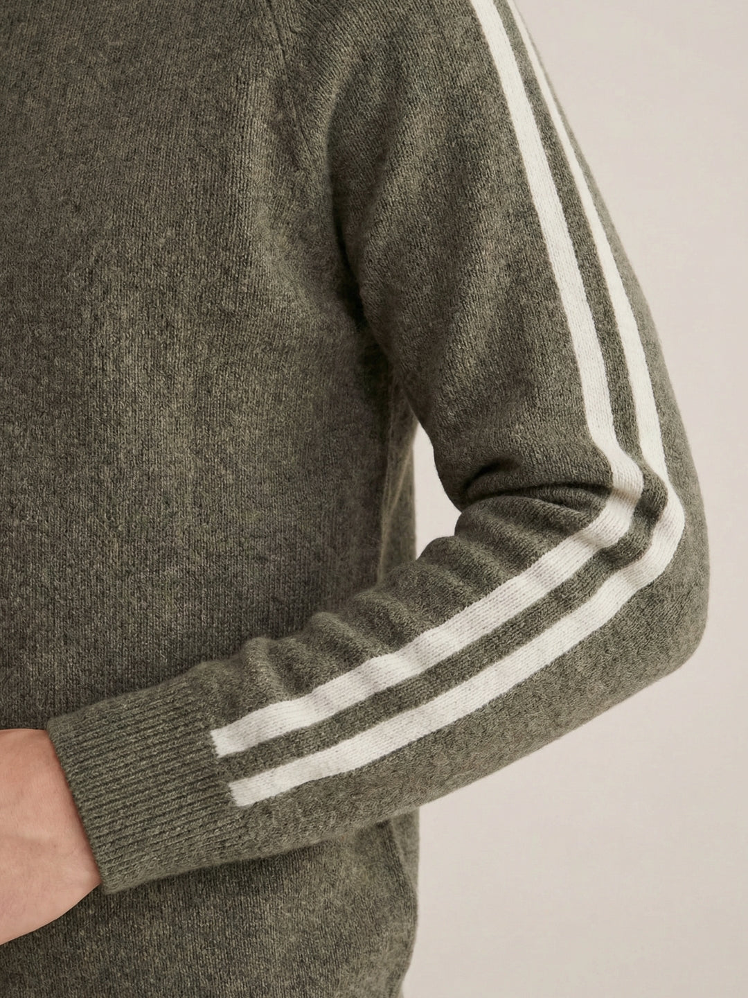 Monza Full-Zip Knit Green