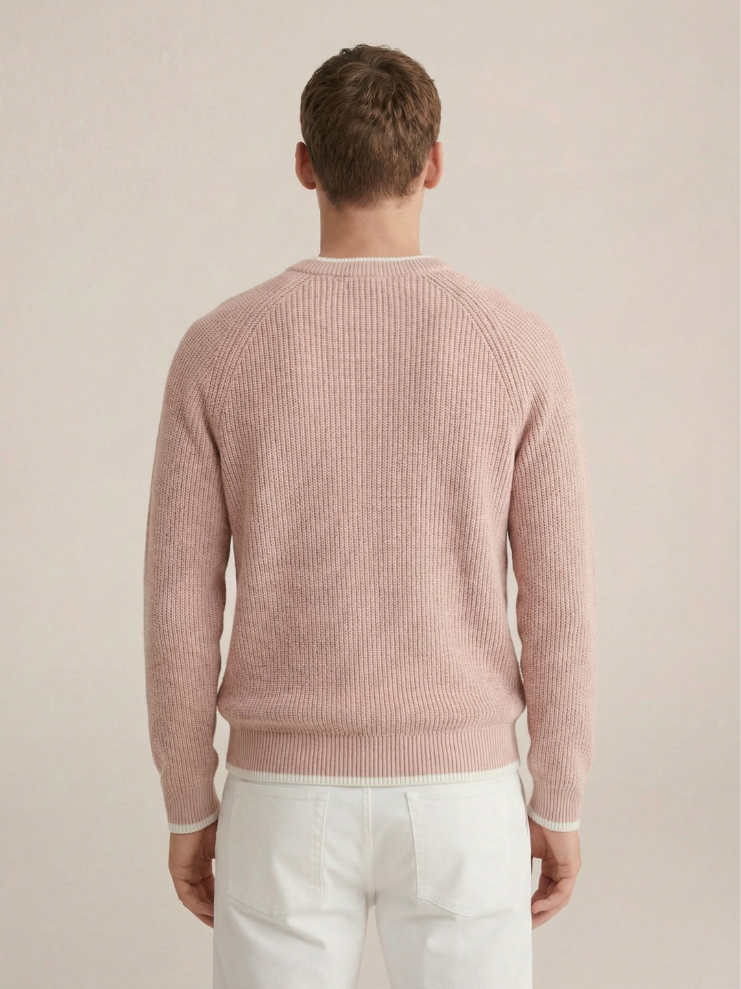 Versilia Textured Crew Beige