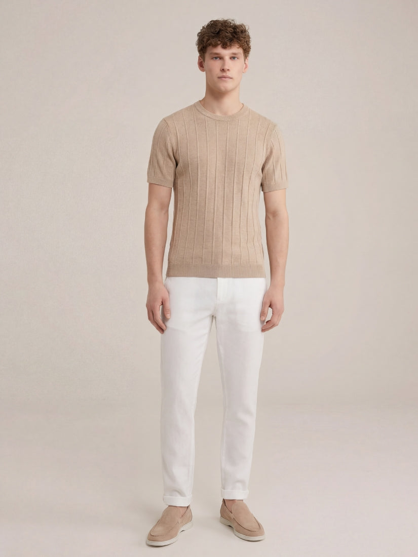 Palermo Signature T-Shirt Camel