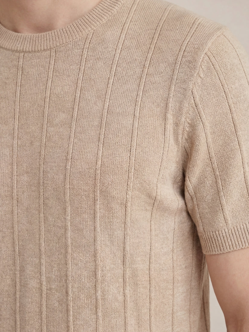 Palermo Signature T-Shirt Camel