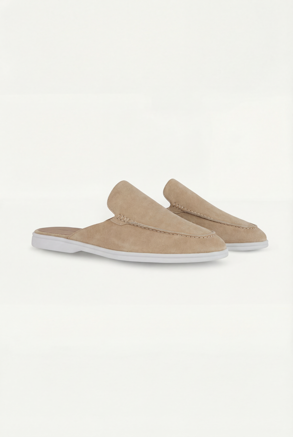 Yacht Suède Mule Beige