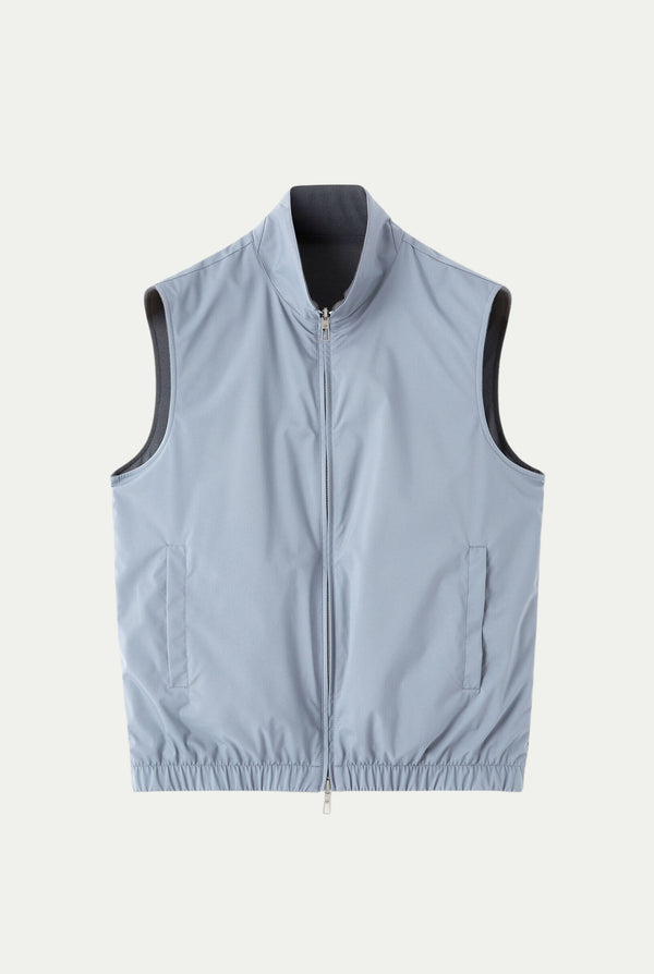 Reversible Bodywarmer Baby Blue