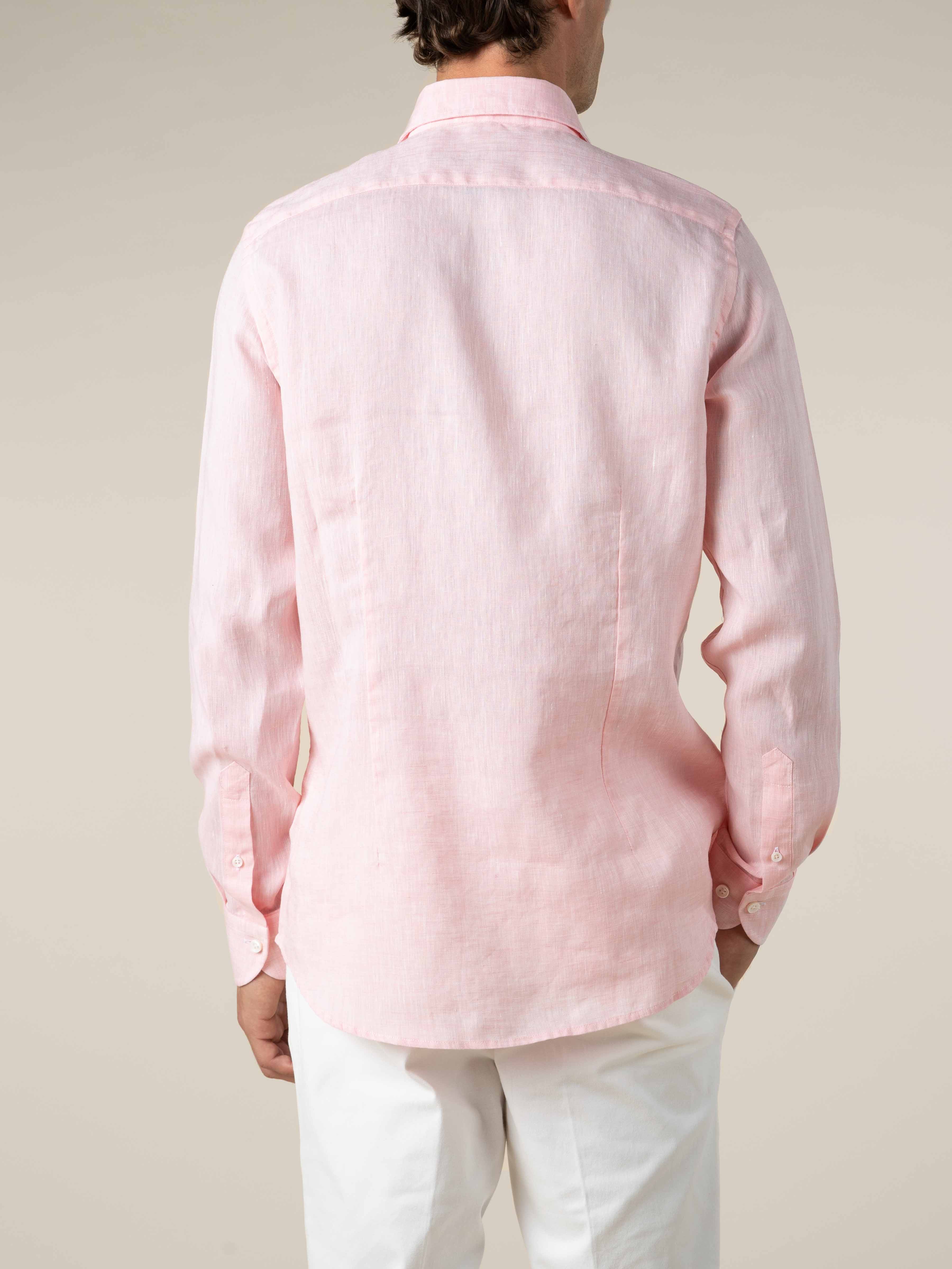 Linen Seaside Shirt Light Pink
