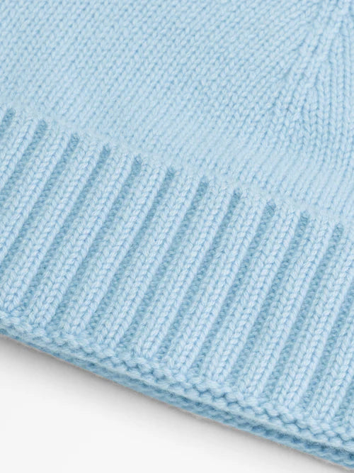 Cashmere Light Blue Hat