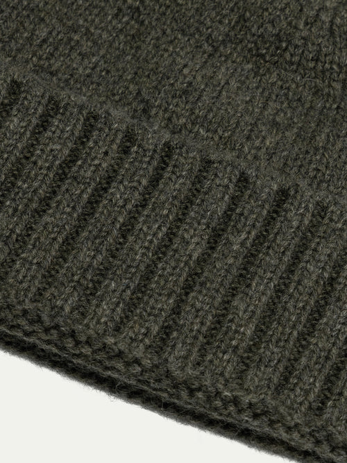 Cashmere Olive Hat