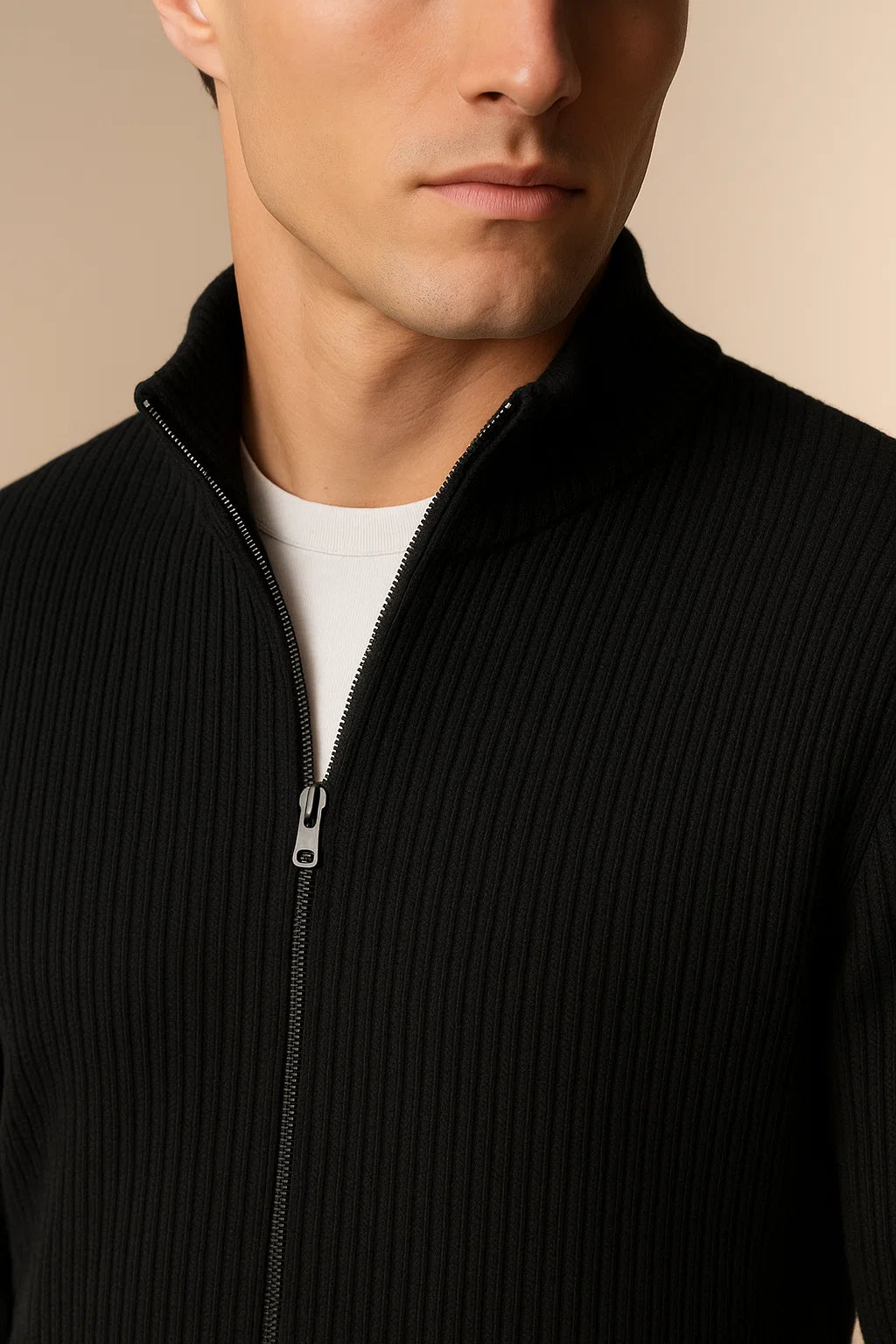 Lusciano Cashmere Cardigan Black