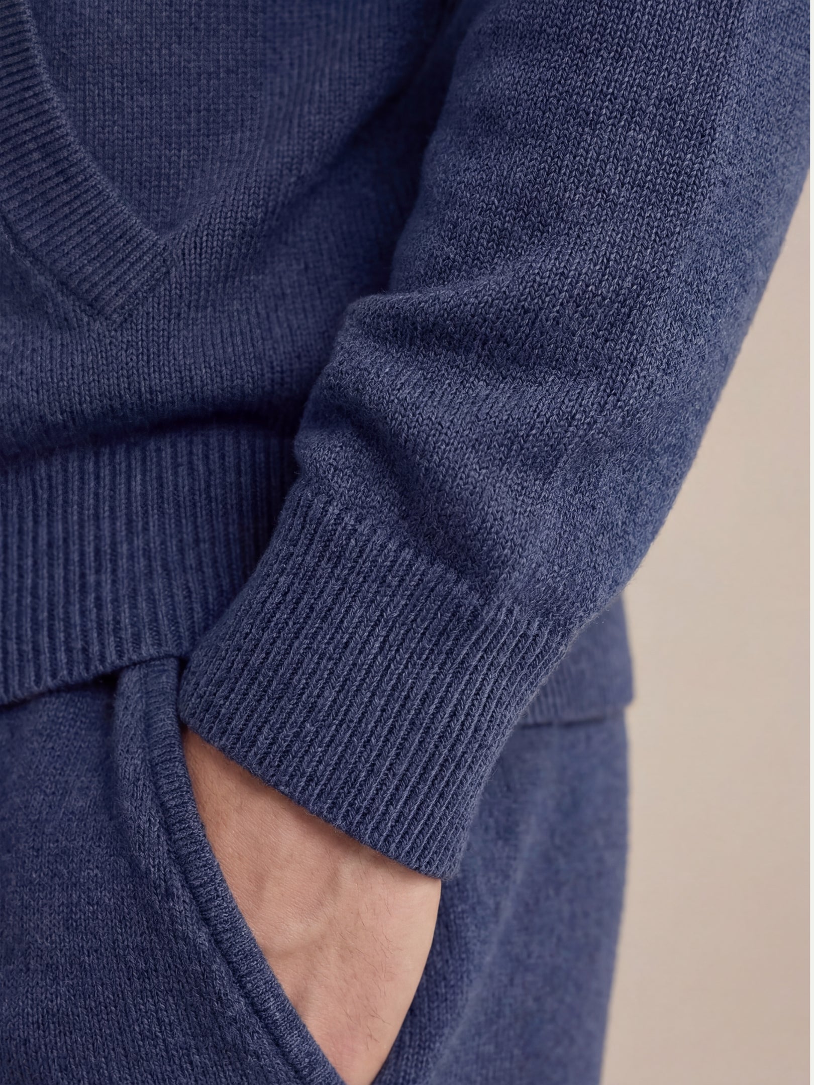 Sereno Cashmere Set Navy Blue