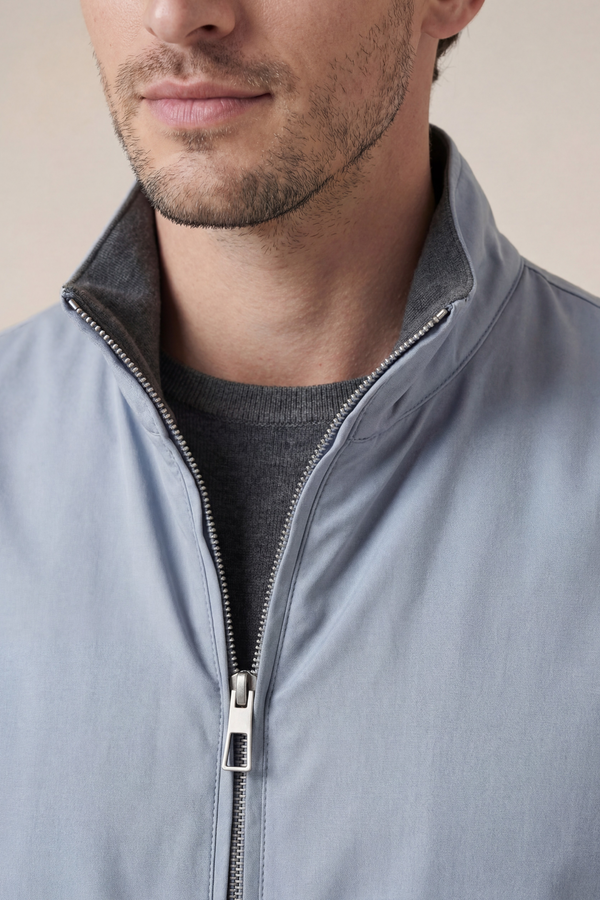 Reversible Bodywarmer Baby Blue