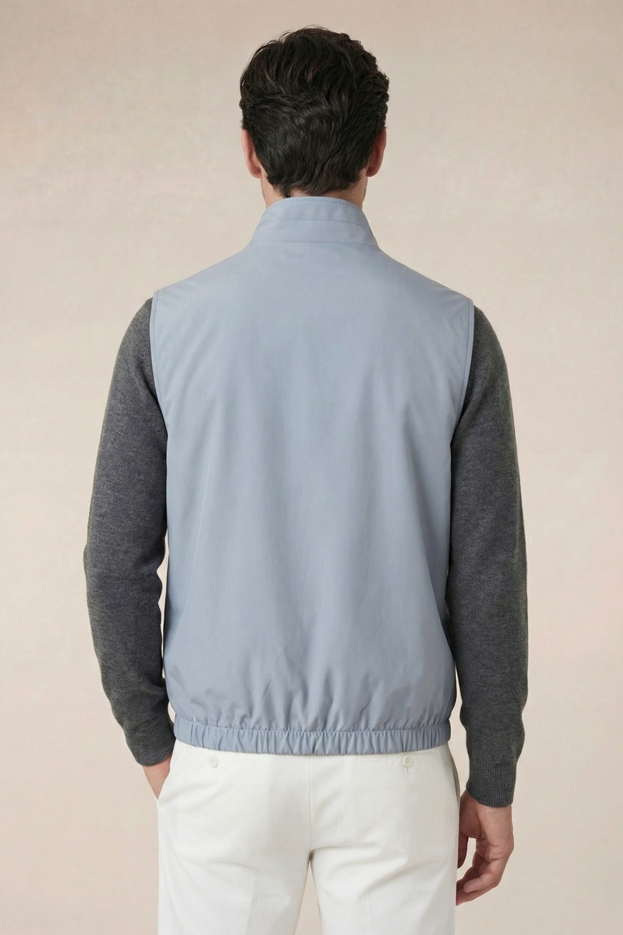 Reversible Bodywarmer Baby Blue