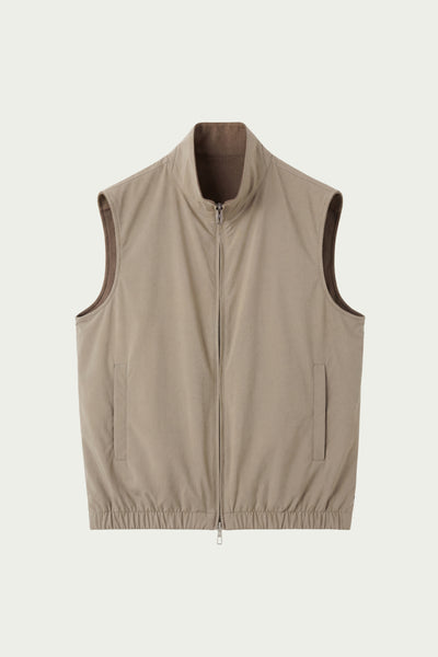 Reversible Bodywarmer Taupe