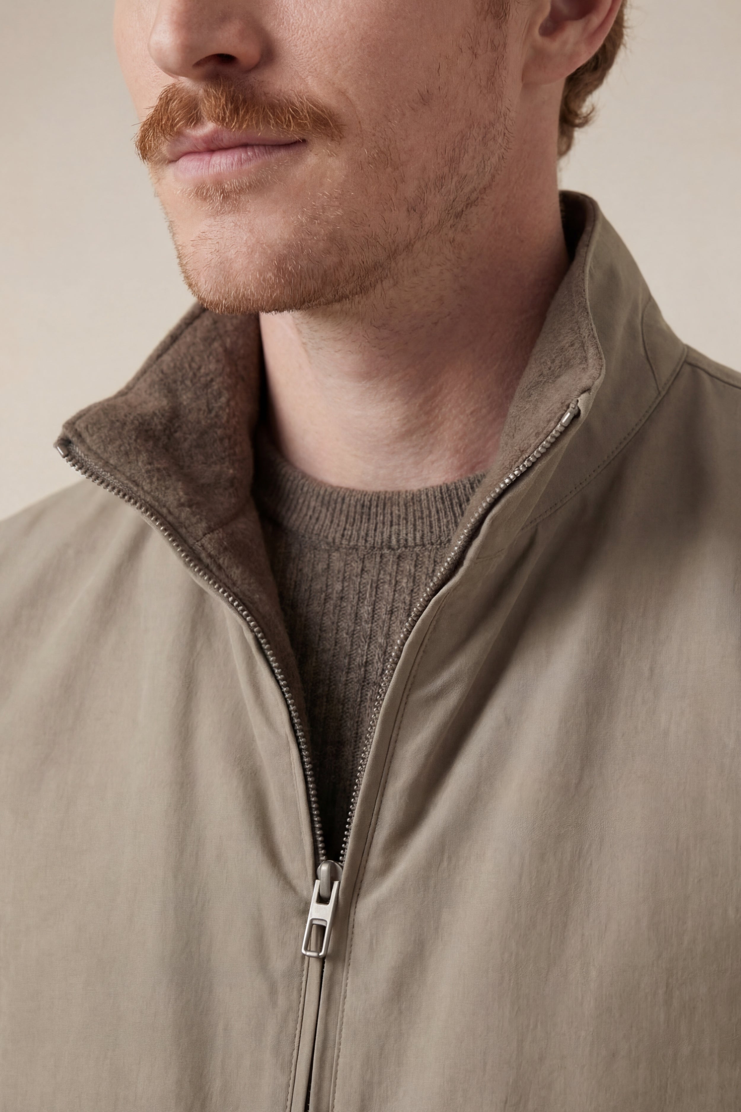 Reversible Bodywarmer Taupe