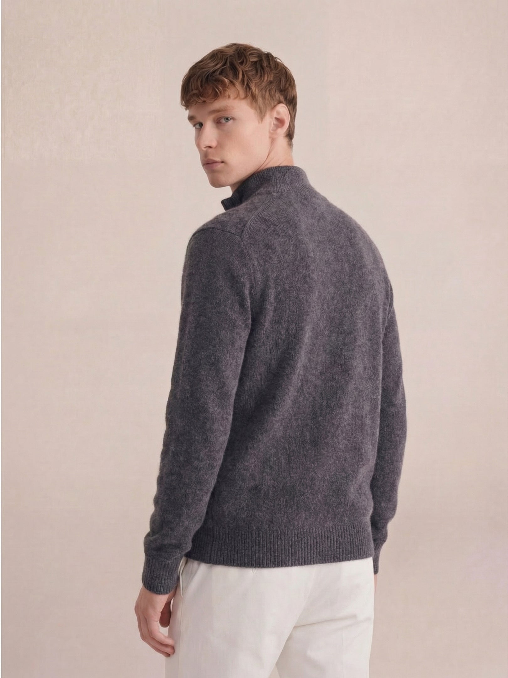 Sorrento Full-Zip Knit Black