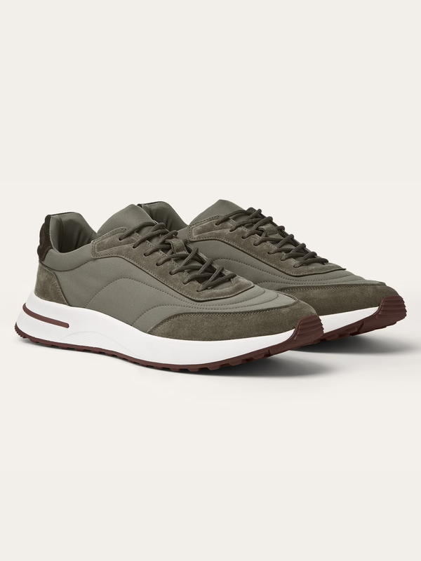 Portofino Sneaker Suede Olive