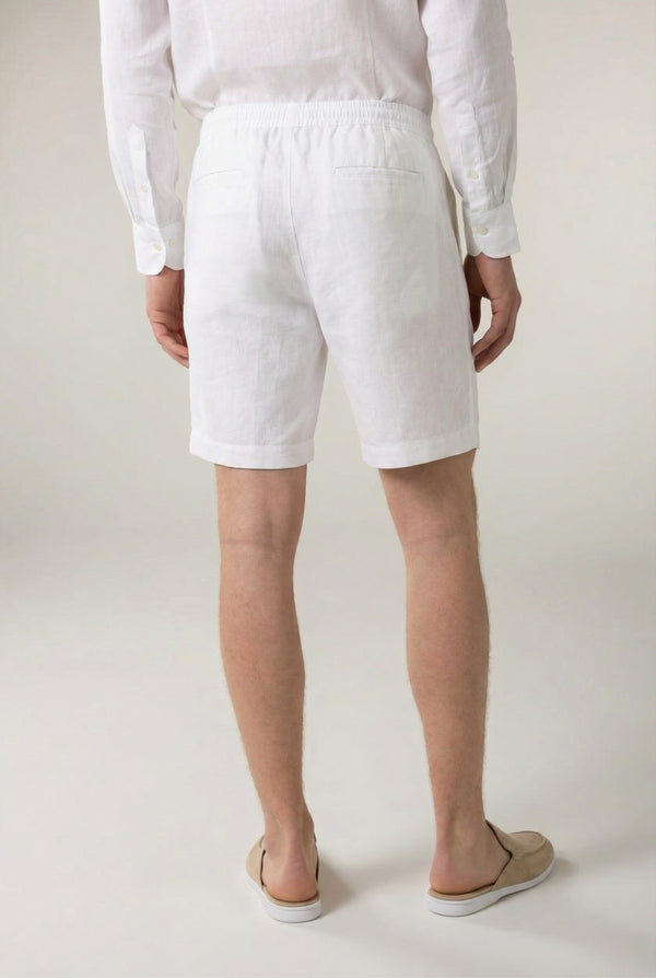 Portofino Linen Short White