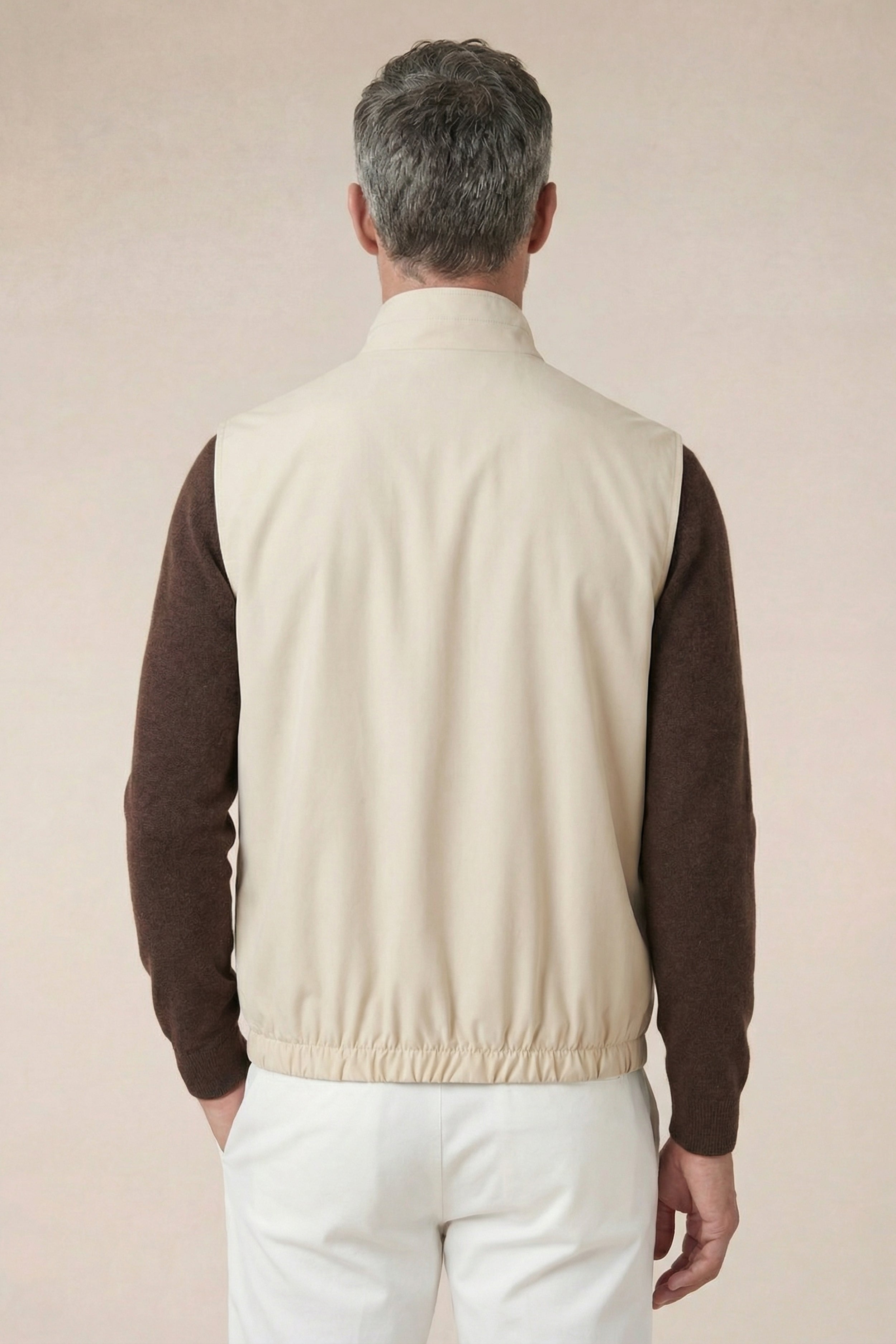 Reversible Bodywarmer Beige