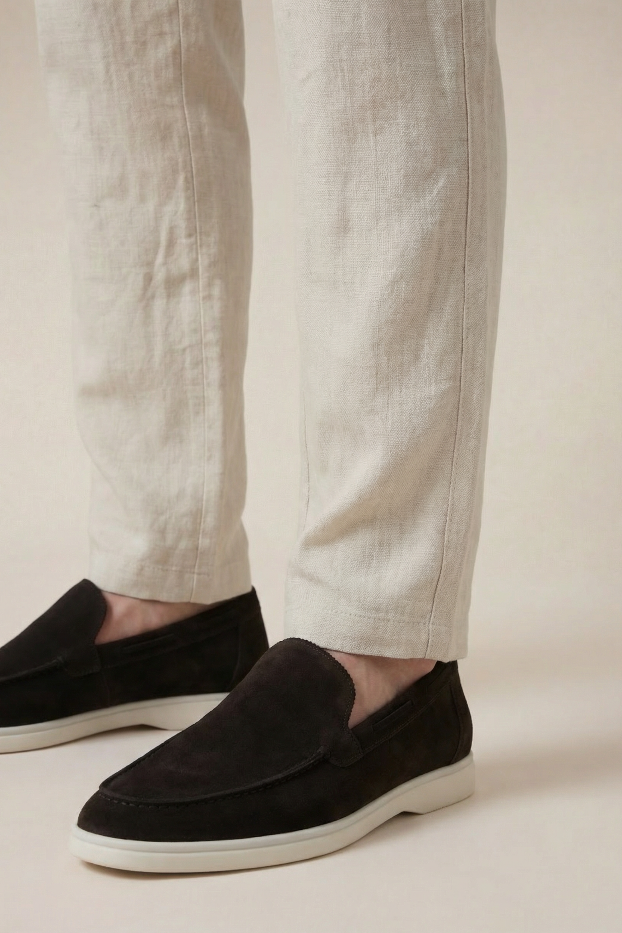 Amalfi Linen Trousers Beige