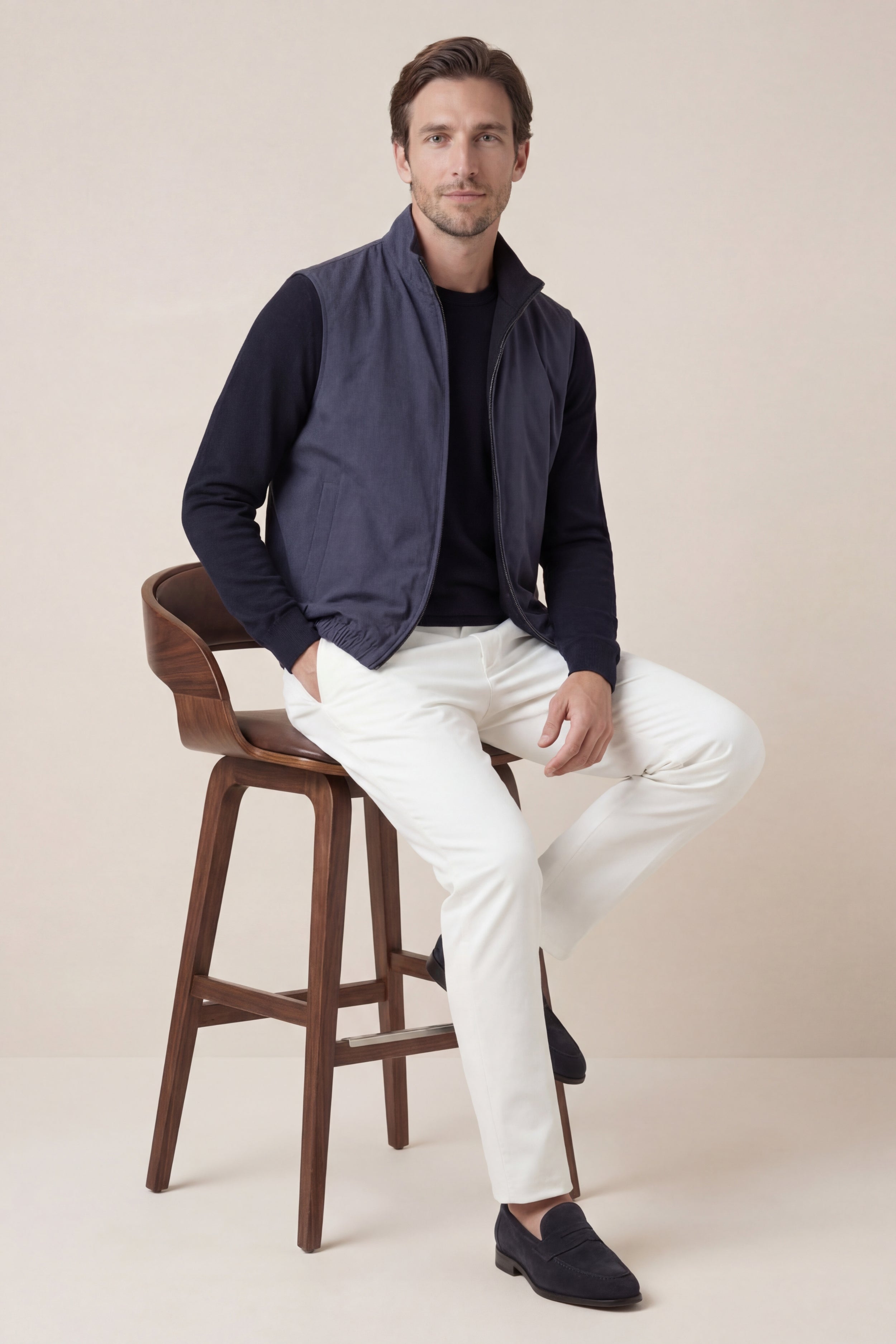 Reversible Bodywarmer Navy