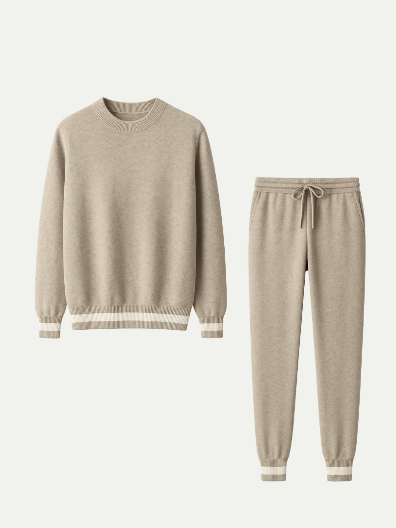 Portofino Cashmere Set Sand