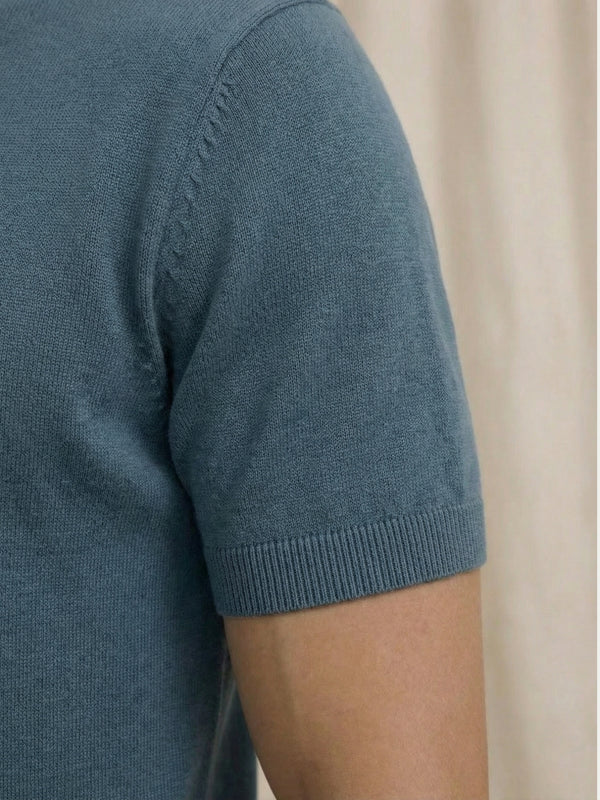 Wool City T-shirt Steel Blue