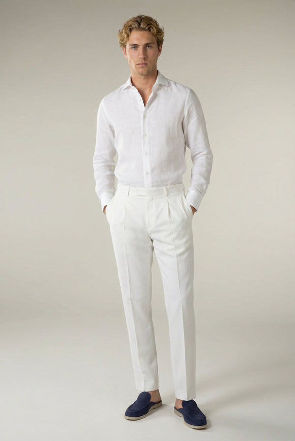 Portofino Classic Trouser White