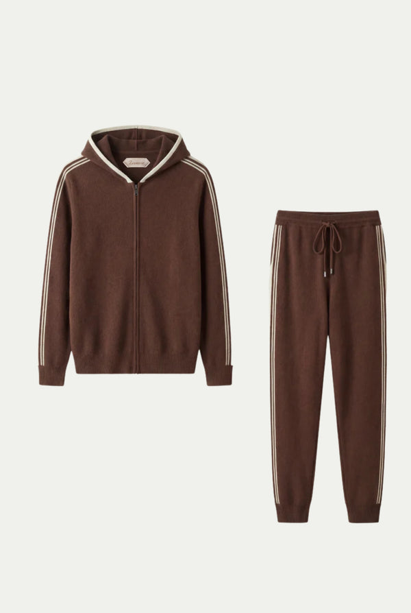 Capri Cashmere Set Brown
