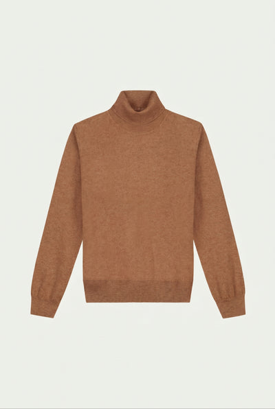 Amalfi Extrafine Rollneck Brown