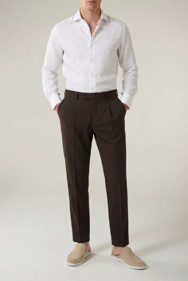 Portofino Classic Trouser Brown