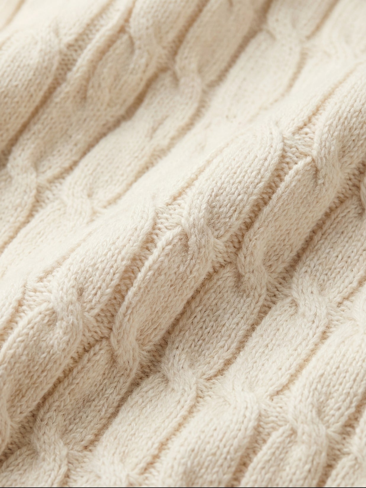 Positano Textured Knit Polo Beige