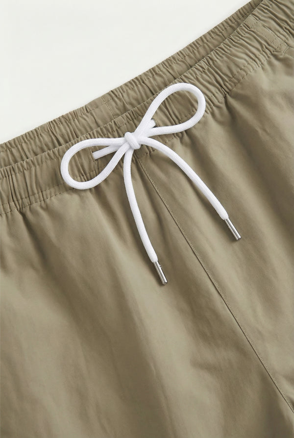 Portofino Nylon Swim Short Khaki