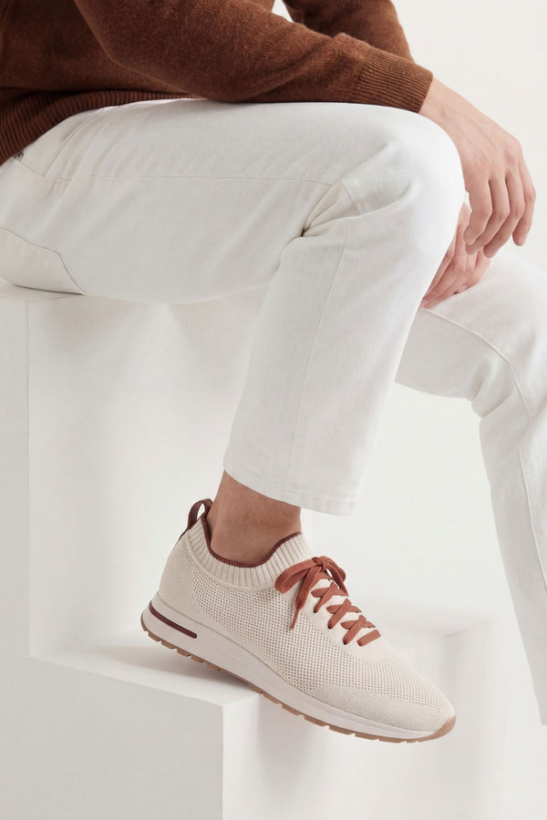 Lucca  Mesh Trainer White